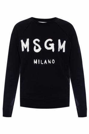 Bluza z nadrukowanym logo, zdjęcie 1 Bluza z nadrukowanym logo od MSGM